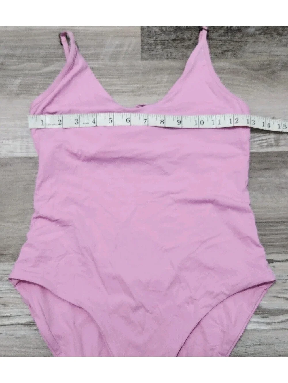 Becca Virtue Swimsuit Pink XS Please Read One Piece Open Back 2-4